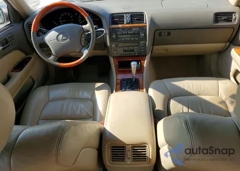 1998 Lexus Ls 400 z USA, uszkodzony, nr VIN JT8BH28F6W0126604